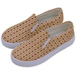 Classic Earthtone Argyle (2) Kids  Canvas Slip Ons