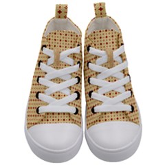 Kids  Mid-Top Canvas Sneakers 