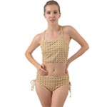 Classic Earthtone Argyle (2) Mini Tank Bikini Set