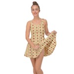 Classic Earthtone Argyle (2) Inside Out Casual Dress
