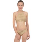 Classic Earthtone Argyle (2) Racer Front Bikini Set
