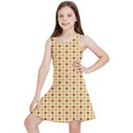 Classic Earthtone Argyle (2) Kids  Lightweight Sleeveless Dress