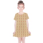 Classic Earthtone Argyle (2) Kids  Simple Cotton Dress