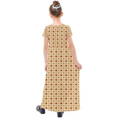 Kids  Short Sleeve Maxi Dress 