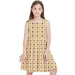 Classic Earthtone Argyle (2) Kids  Skater Dress