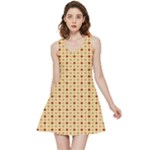 Classic Earthtone Argyle (2) Inside Out Reversible Sleeveless Dress