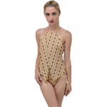 Classic Earthtone Argyle (2) Go with the Flow One Piece Swimsuit