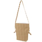 Classic Earthtone Argyle (2) Folding Shoulder Bag