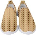 Classic Earthtone Argyle (2) Kids  Slip On Sneakers