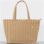 Classic Earthtone Argyle (2) Back Pocket Shoulder Bag 