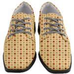 Classic Earthtone Argyle (2) Women Heeled Oxford Shoes