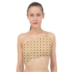 Classic Earthtone Argyle (2) Spliced Up Bikini Top 