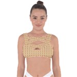 Classic Earthtone Argyle (2) Bandaged Up Bikini Top