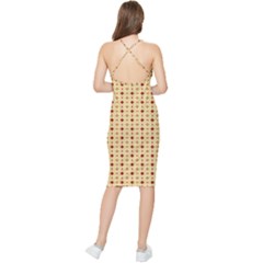 Bodycon Cross Back Summer Dress 