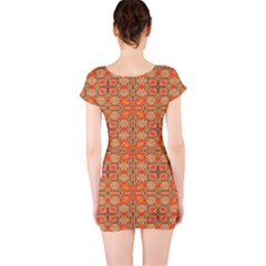 Short Sleeve Bodycon Dress Back Short Sleeve Bodycon Dress Back