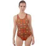 Curviness (2) Cut-Out Back One Piece Swimsuit