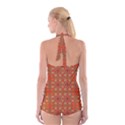 Boyleg Halter Swimsuit  
