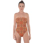 Curviness (2) Tie Back One Piece Swimsuit