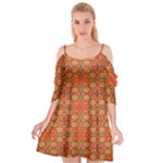 Curviness (2) Cutout Spaghetti Strap Chiffon Dress