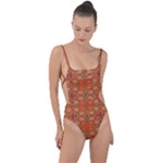 Curviness (2) Tie Strap One Piece Swimsuit