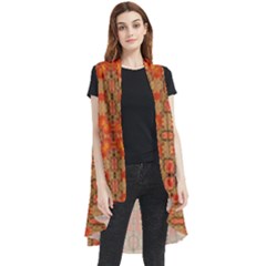 Sleeveless Chiffon Waistcoat Shirt 