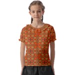 Curviness (2) Kids  Frill Chiffon Blouse