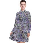 Fanciful (2) Long Sleeve Chiffon Shirt Dress