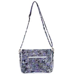 Shoulder Bag with Back Zipper 