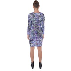 Asymmetric Cut-Out Shift Dress 