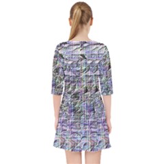 Quarter Sleeve Pocket Dress 
