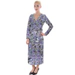 Fanciful (2) Velvet Maxi Wrap Dress
