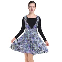 Plunge Pinafore Dress 