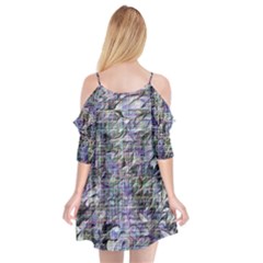 Cutout Spaghetti Strap Chiffon Dress 