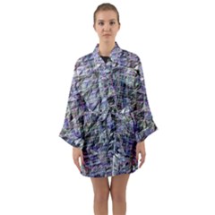 Long Sleeve Satin Kimono 