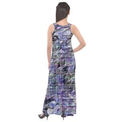 Sleeveless Velour Maxi Dress 