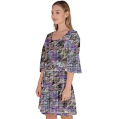Velour Kimono Dress 