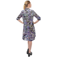 Long Sleeve Mini Shirt Dress 