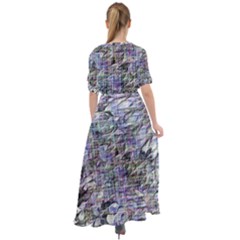 Waist Tie Boho Maxi Dress 