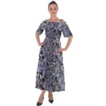 Fanciful (2) Shoulder Straps Boho Maxi Dress 