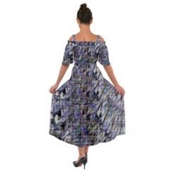 Shoulder Straps Boho Maxi Dress  