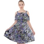 Fanciful (2) Cut Out Shoulders Chiffon Dress