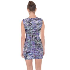 Lace Up Front Bodycon Dress 