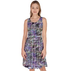 Knee Length Skater Dress With Pockets 
