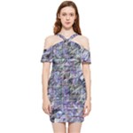 Fanciful (2) Shoulder Frill Bodycon Summer Dress