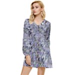 Fanciful (2) Tiered Long Sleeve Mini Dress