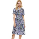 Fanciful (2) Button Top Knee Length Dress