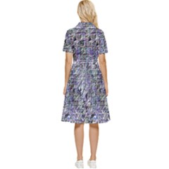 Button Top Knee Length Dress 