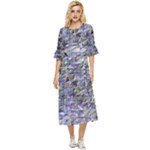 Fanciful (2) Double Cuff Midi Dress