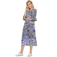 Double Cuff Midi Dress 