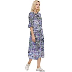 Double Cuff Midi Dress 
